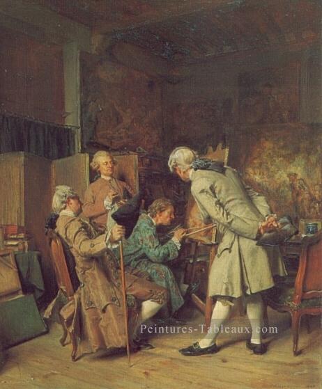 Les amateurs de peinture classiciste Jean Louis Ernest Meissonier Peintures à l'huile